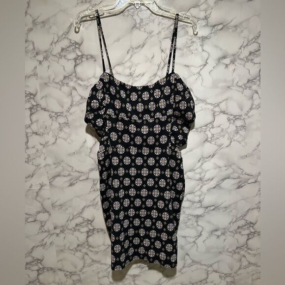 Free People Center Of Attention Mini Dress in Black Combo - Picture 3 of 9